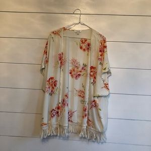 Charming Charlie Tops - Floral Kimono Charming Charlie Tops - Floral Kimono